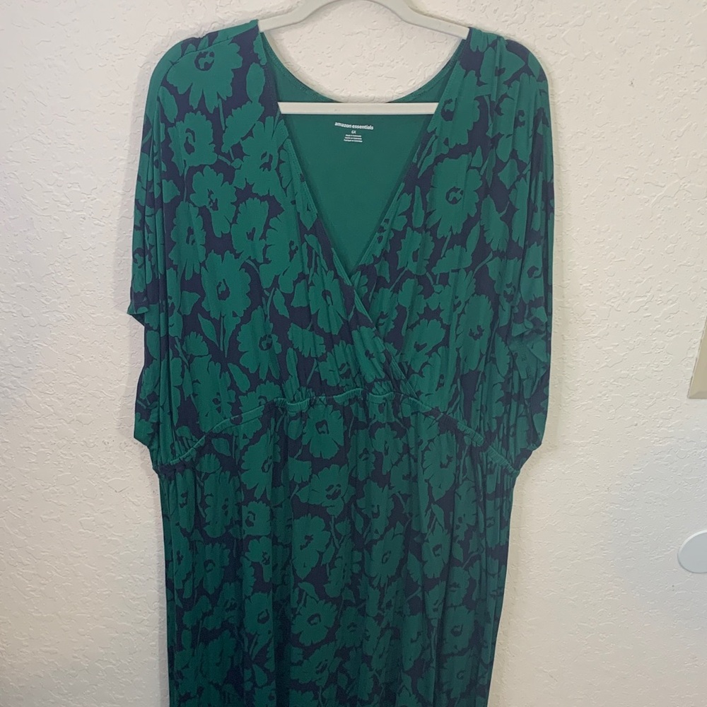 EUC Amazon casual comfortable floral maxi Dress